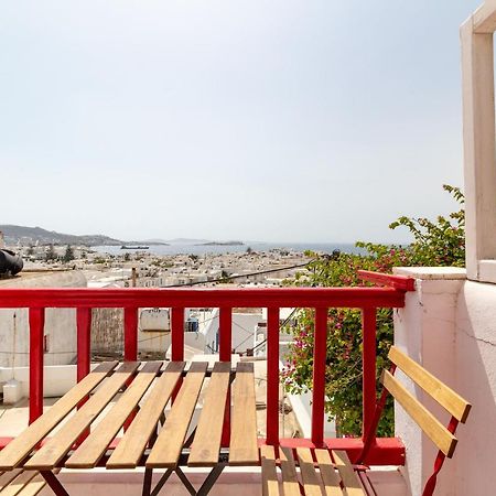 Elenitas Town House With Balcony And Sea View Apartment Mykonos Town Luaran gambar