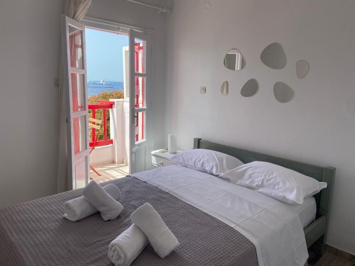 Elenitas Town House With Balcony And Sea View Apartment Mykonos Town Luaran gambar