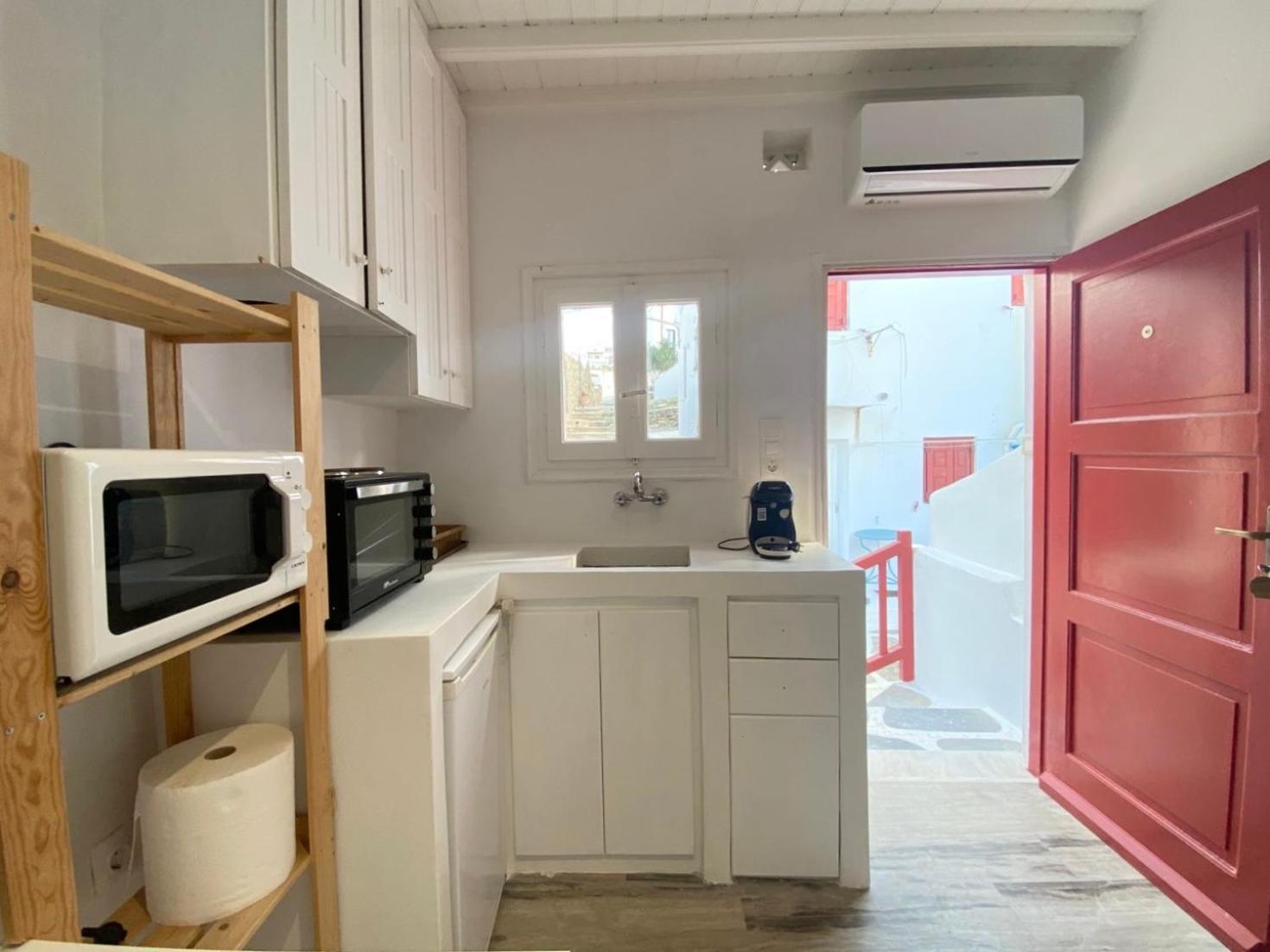 Elenitas Town House With Balcony And Sea View Apartment Mykonos Town Luaran gambar